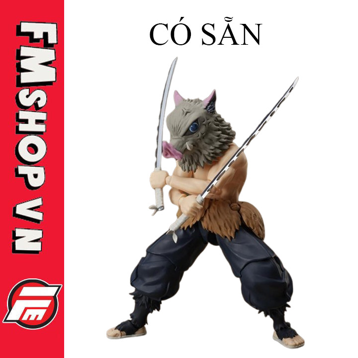 (2nd Thiếu Base 3 Fig Chibi) Mô Hình Nhân Vật Buzzmod 1/12 Inosuke Haishibira