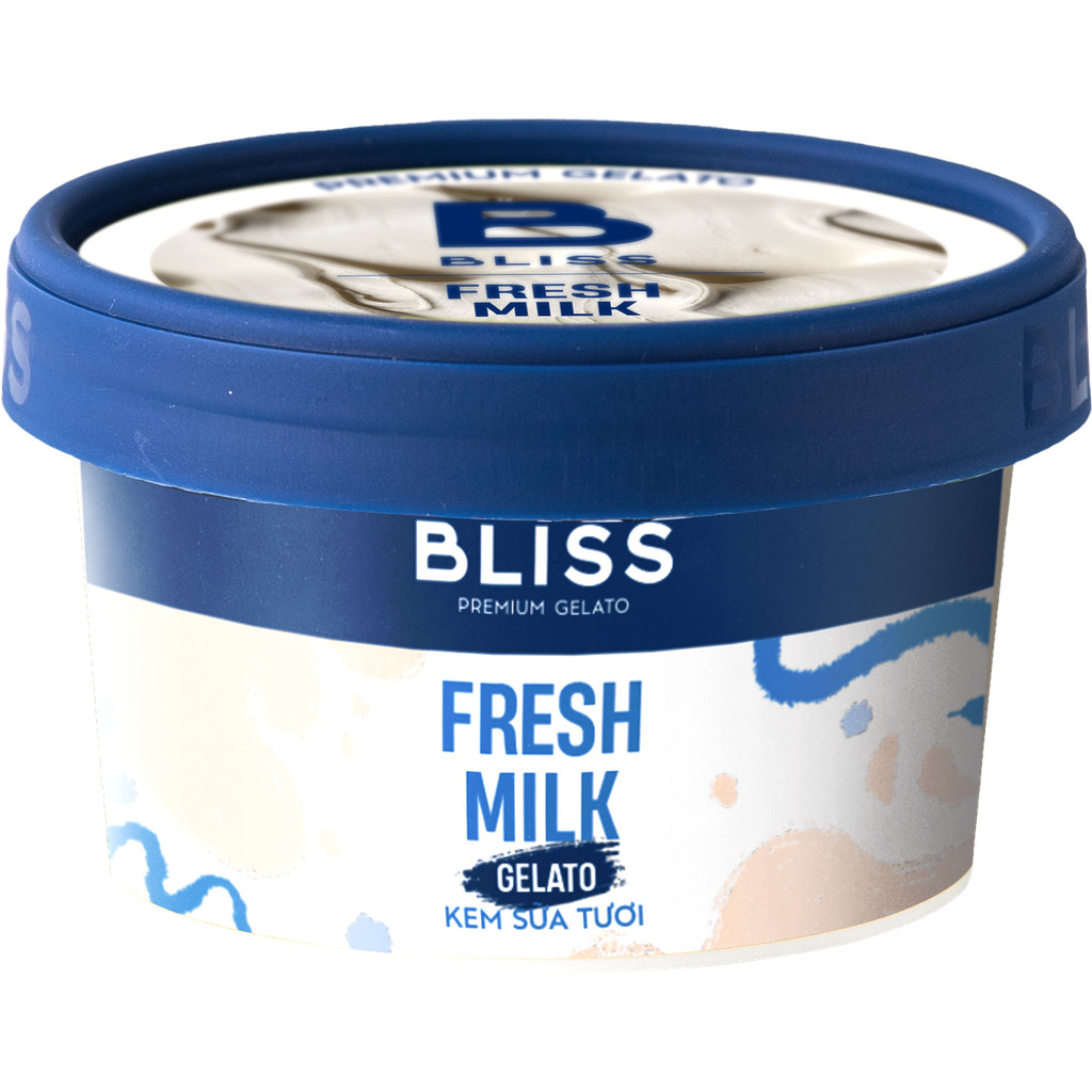 Kem Sữa Tươi 80ml Bliss Premium Gelato – Thơm Dịu, Thanh Mát