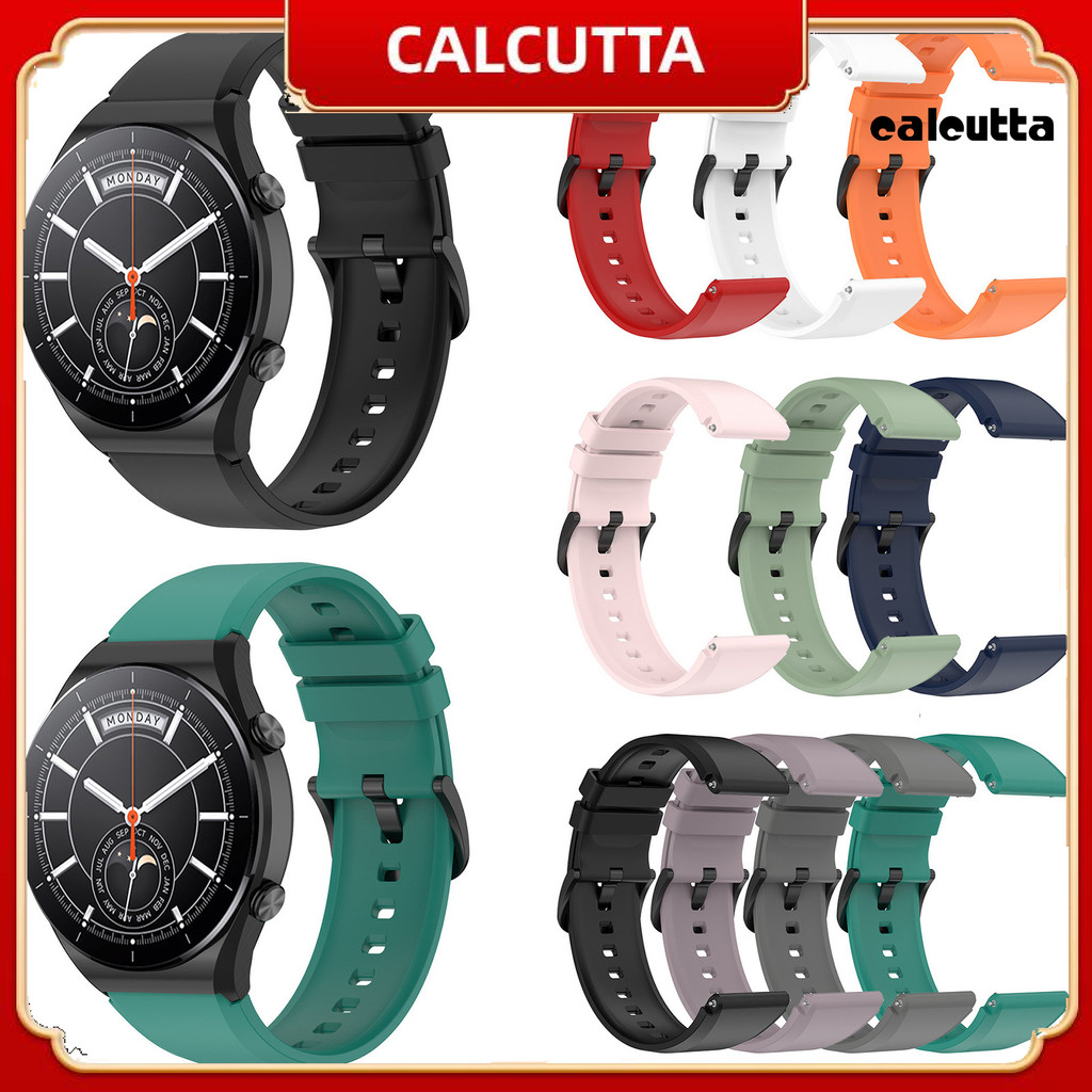 [cal] Dây đeo đồng hồ bằng silicon mềm chống mài mòn 22mm Thay thế dây đeo cổ tay cho Xiaomi Watch S
