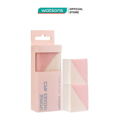 Combo Bông Phấn Tam Giác Watsons 4pcs