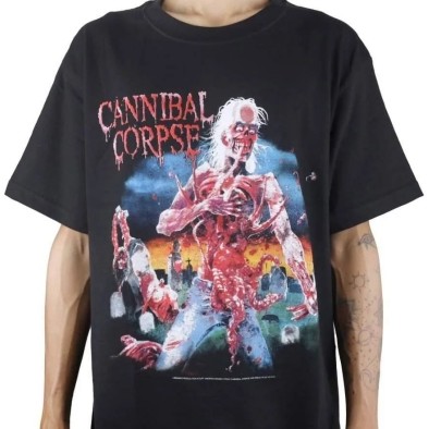 Cannibal Corpse – Áo thun ngắn tay Eaten Back to Life
