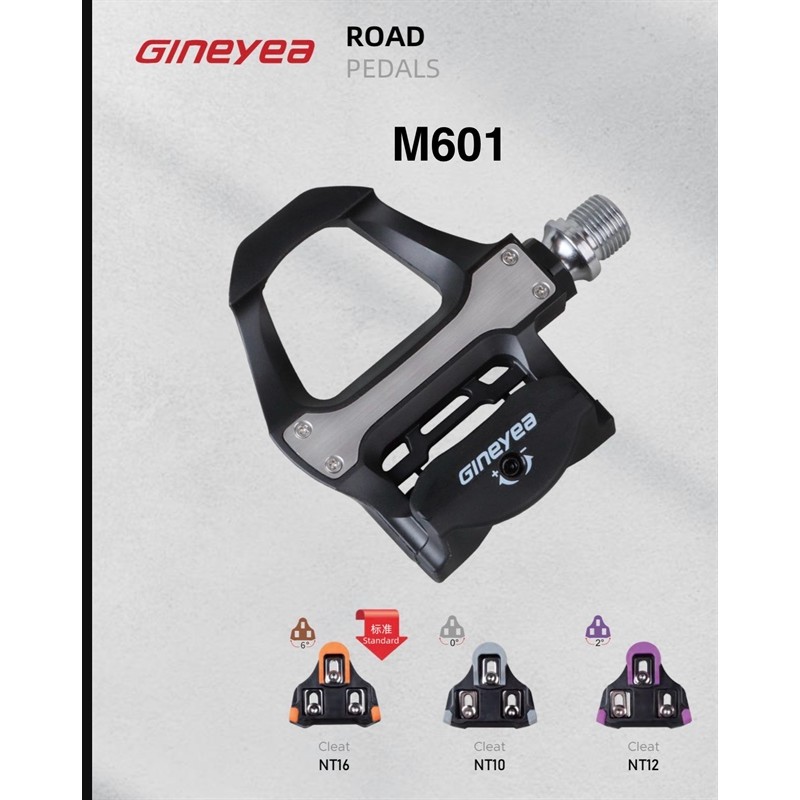 Pedal cá  xe đạp Gineyea M601 can chuẩn Shimano