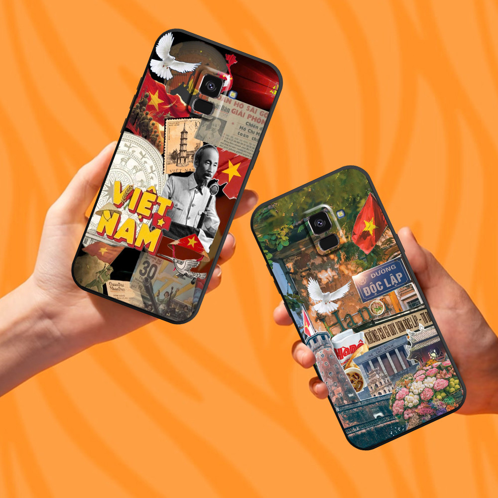 Ốp lưng Samsung A5 2018 / A8 2018 / A8 Plus / A8+ in hình tôi iu vn
