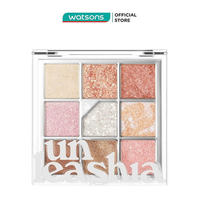 Bảng Phấn Mắt 9 Ô Unleashia Glitterpedia Eye Palette 6.2g