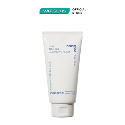 Sữa Rửa Mặt Cho Da Mụn innisfree Bija Trouble Facial Foam 150g