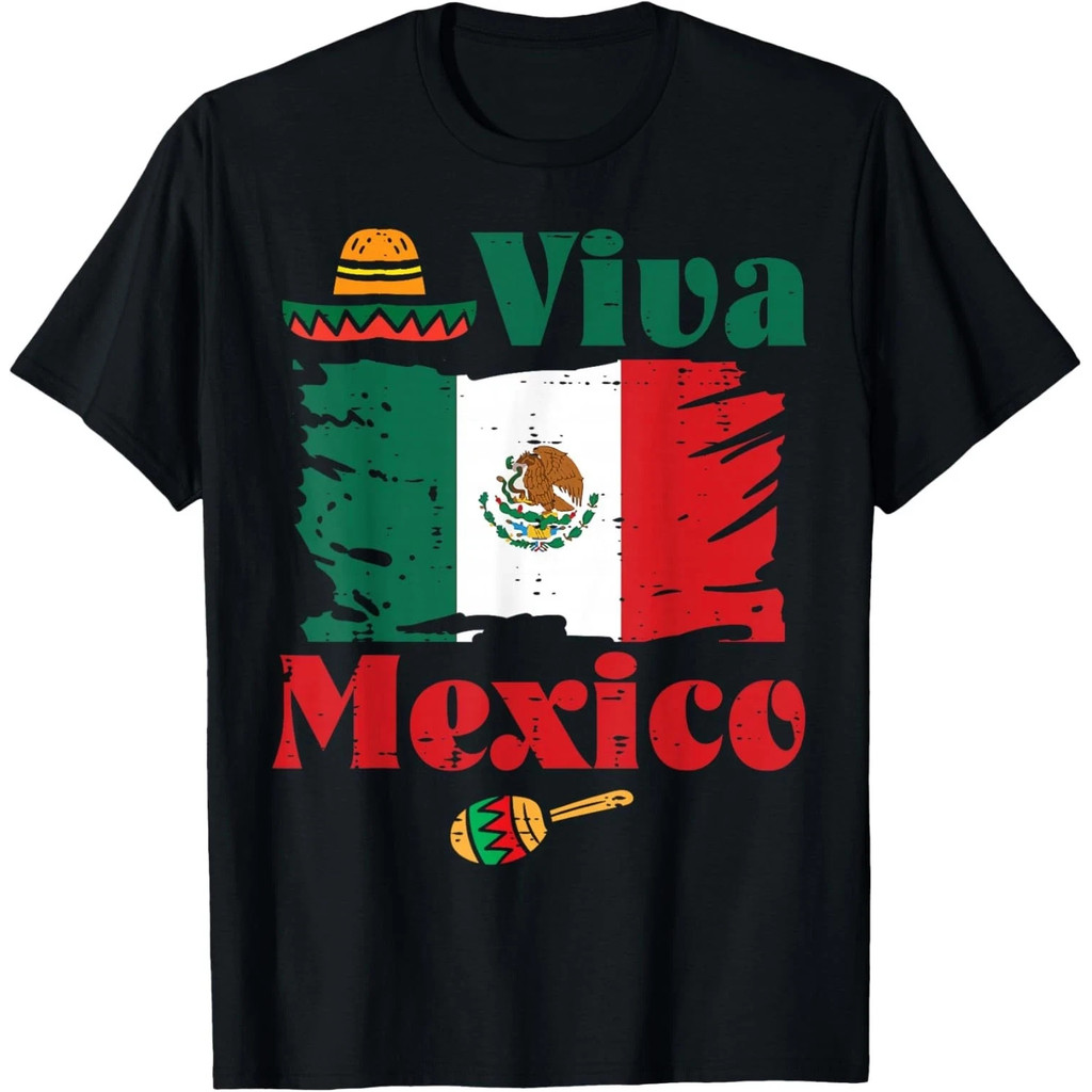 Áo thun Unisex ngày quốc khánh Mexico Viva Mexico