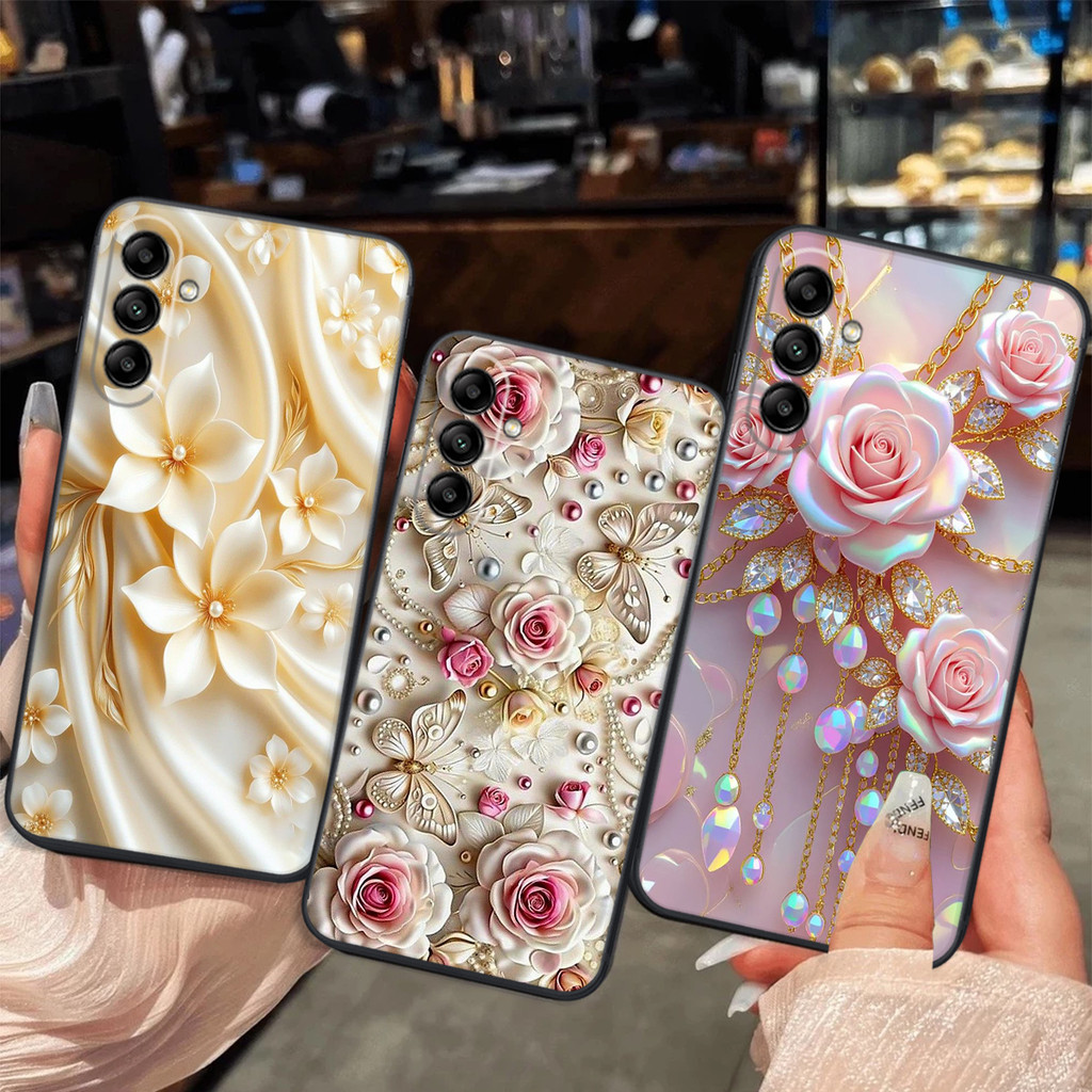 Ốp lưng Samsung A17 5G / A27 5G / A37 5G / A57 5G in mẫu bông hoa sang chảnh,đẹp.chất