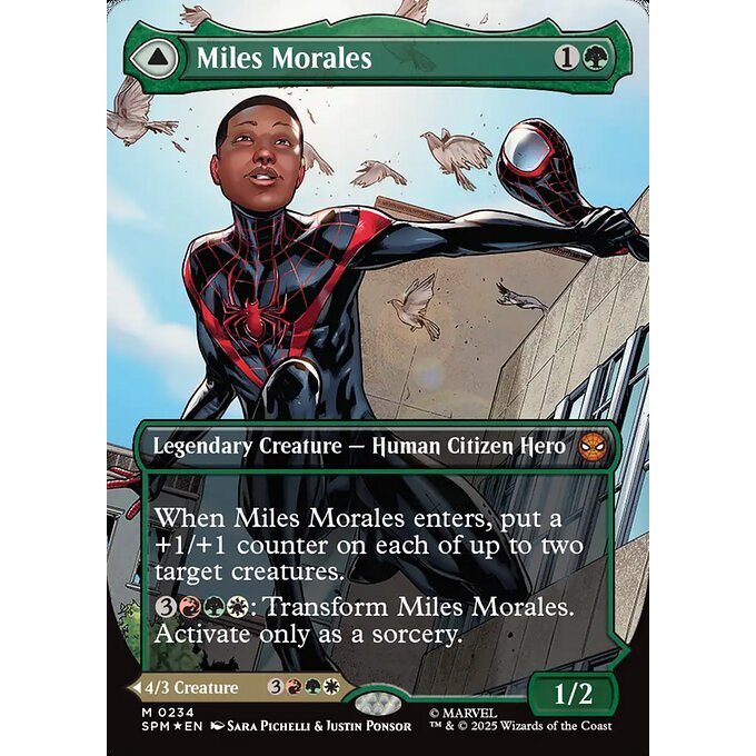 Magic: The Gathering - Marvel's Spider-Man - Miles Morales // Ultimate Spider-Man (234) Foil