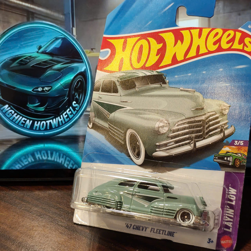 [NGHIENHW] Hotwheels 47 Chevy Fleetline - Xe mô hình 1:64 chính hãng - 2026'