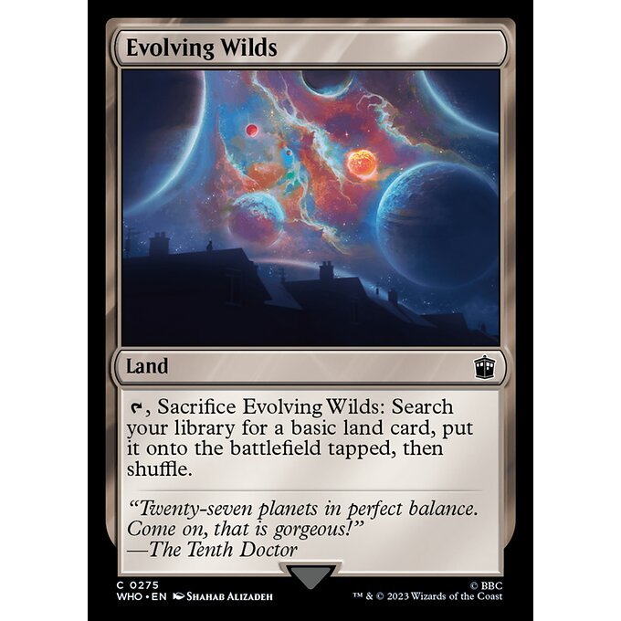 Magic: The Gathering - Doctor Who - Evolving Wilds (275)
