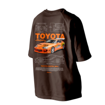 Áo thun Toyota Supra Mk4 Microfiber