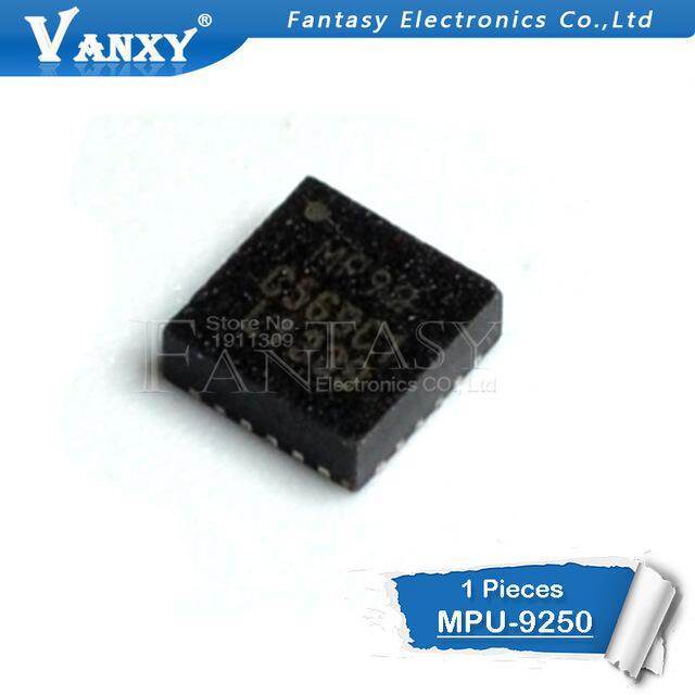 1 chiếc MPU-9250 QFN-24 MPU9250 QFN MP92 QFN24 Cảm biến gia tốc con quay hồi chuyển 9 trục Mới