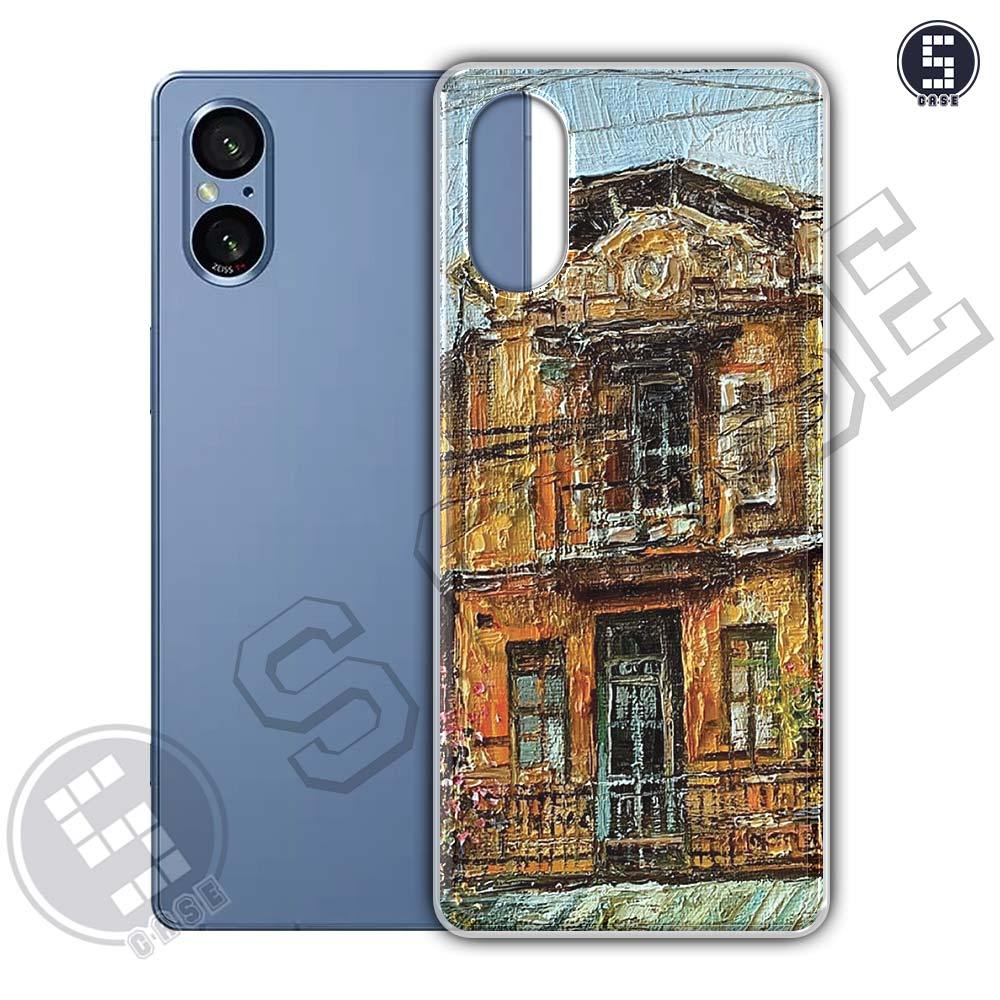 Ốp Lưng Cho Sony Xperia 5 V, Xperia 5 Mark 5 Nhiều Mẫu SLC22 Tranh Sơn Dầu