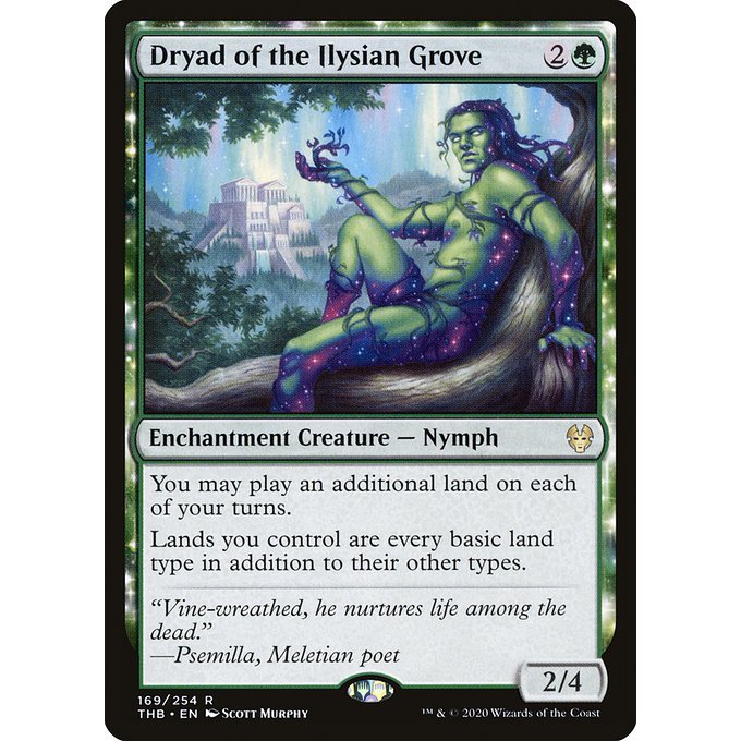 Magic: The Gathering - Theros Beyond Death - Dryad of the Ilysian Grove (169)