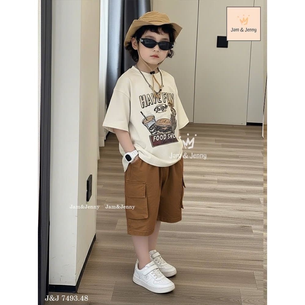 JJBCC.7493 - Bộ Jam & Jenny bé trai size 2-12y