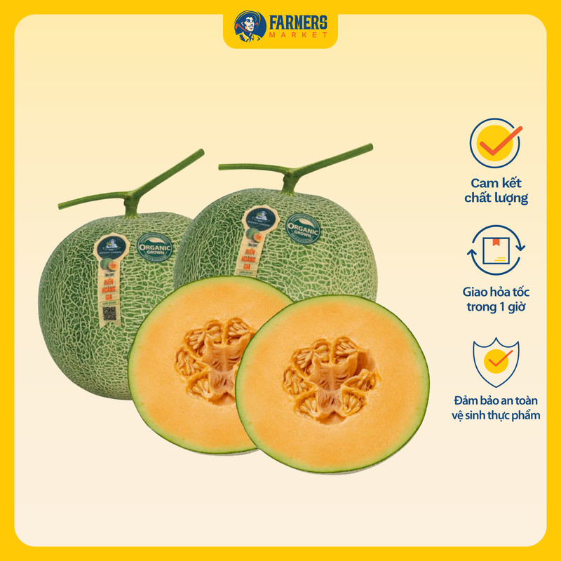 Dưa Lưới Biển Hữu Cơ Hằng Nga Danny Green Organic (1 Kg) (I0011534)