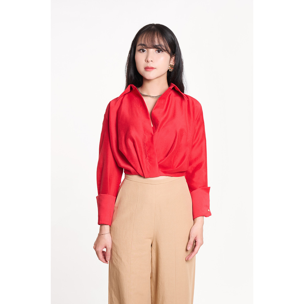 Áo Sơ Mi Thời Trang Nữ Tay Dài Ninomaxx 2407025