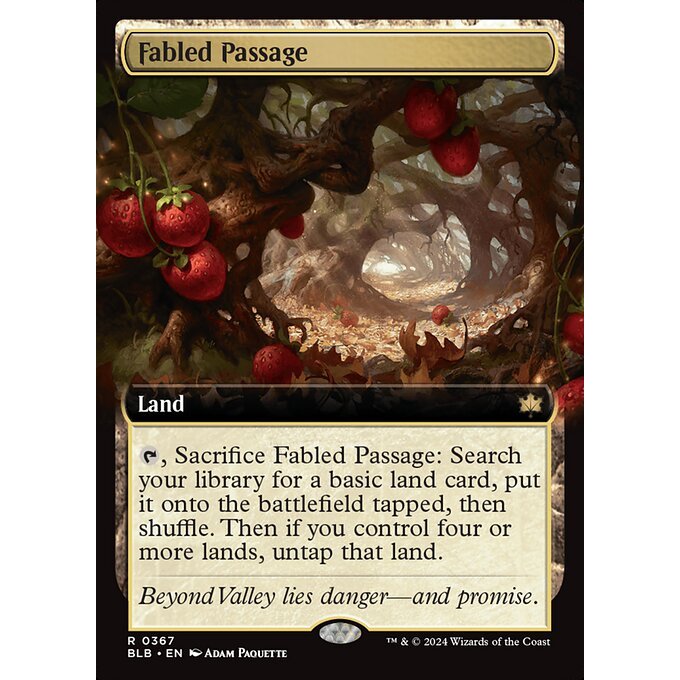 Magic: The Gathering - Bloomburrow - Fabled Passage (367) Foil