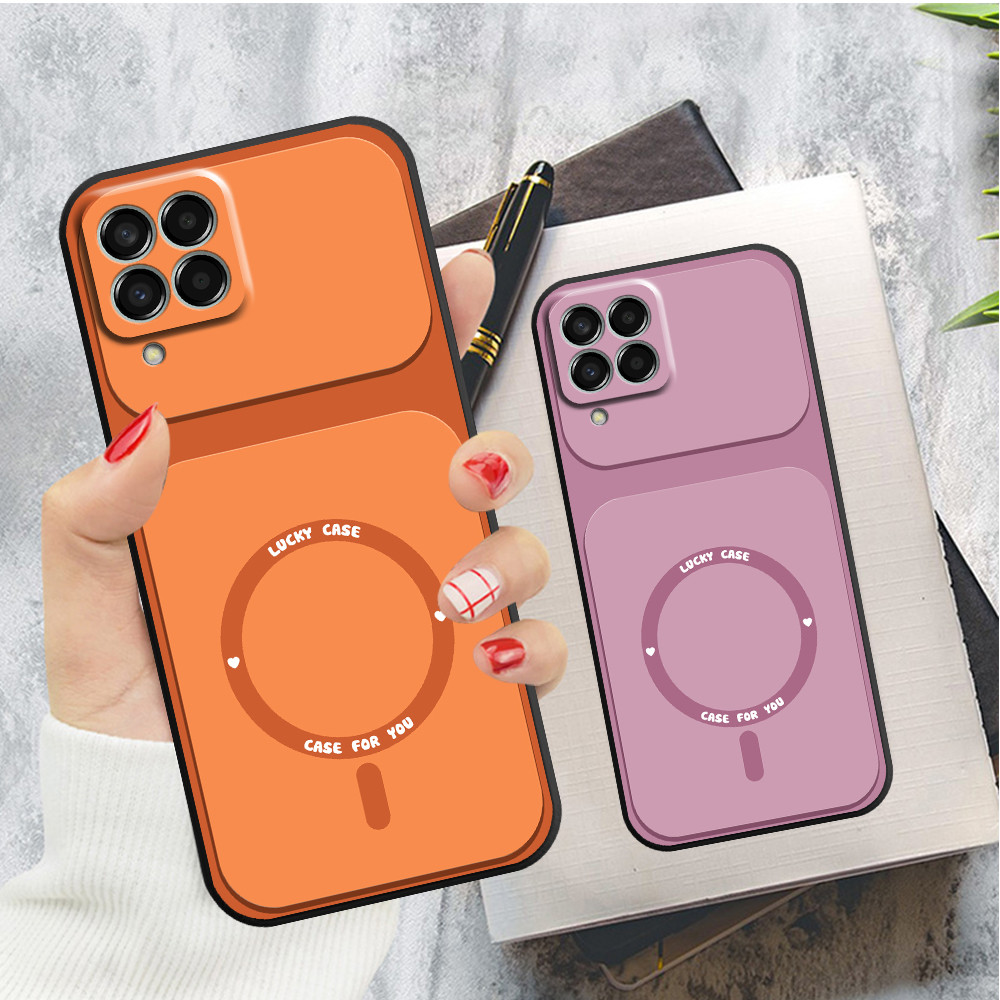Ốp lưng Samsung M33 5G / M53 5G in hình vòng tròn luckycase