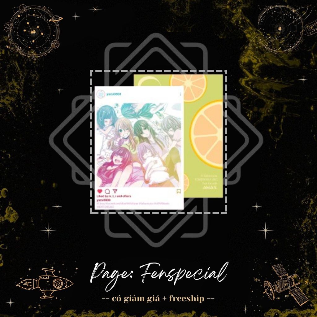 [Only Phụ Kiện Đặc Biệt] Postcard - Citrus - Tập 8 - Fm Bookmark