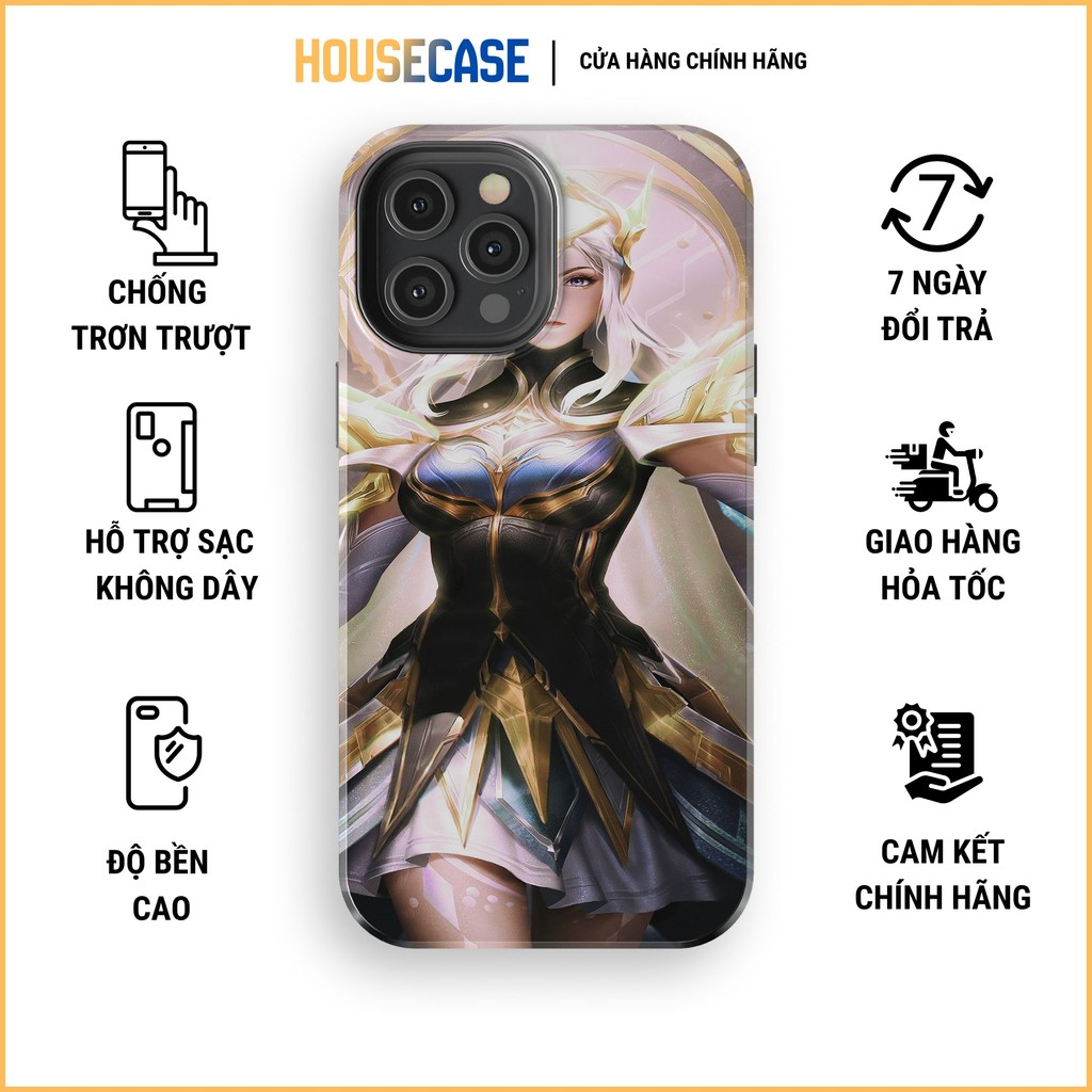 Ốp Lưng HeyCase Ilumia Thiên Nữ Áo Dài Liên Quân Đẹp Sang Trọng Đẳng Cấp cho iPhone 14 15 Pro