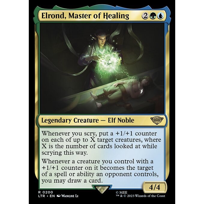 Magic: The Gathering - The Lord of the Rings: Tales of Middle-earth - Elrond, Master of Healing (200