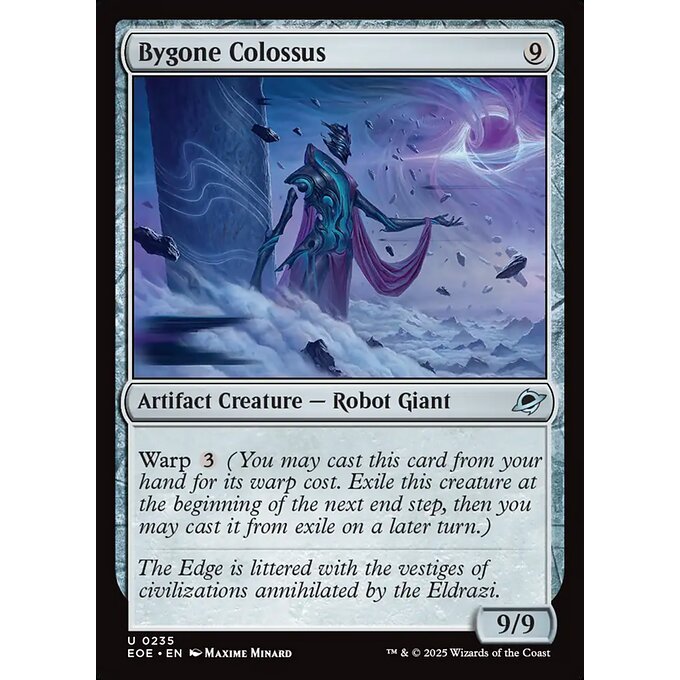 Magic: The Gathering - Edge of Eternities - Bygone Colossus (235)