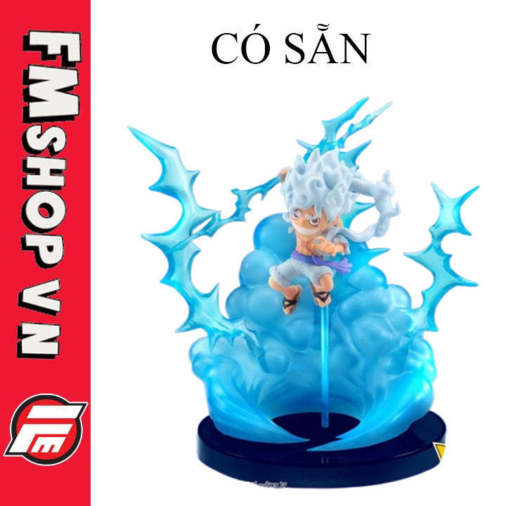 (New) Mô Hình Nhân Vật Banpresto Wcf One Piece Monkey D. Luffy Gear 5