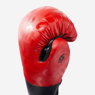 Găng tay boxing trẻ em DECATHLON Đỏ mã 8851681