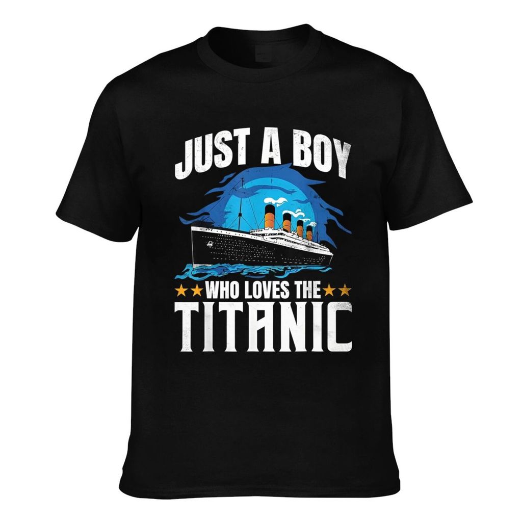 Áo thun nam mát mẻ chất lượng tốt Who Just Love The Rms Titanic