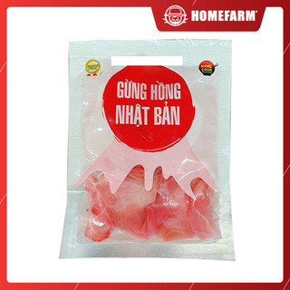 Gừng Hồng Nhật Bản T100 - Homefarm - Gia vị ăn kèm sashimi