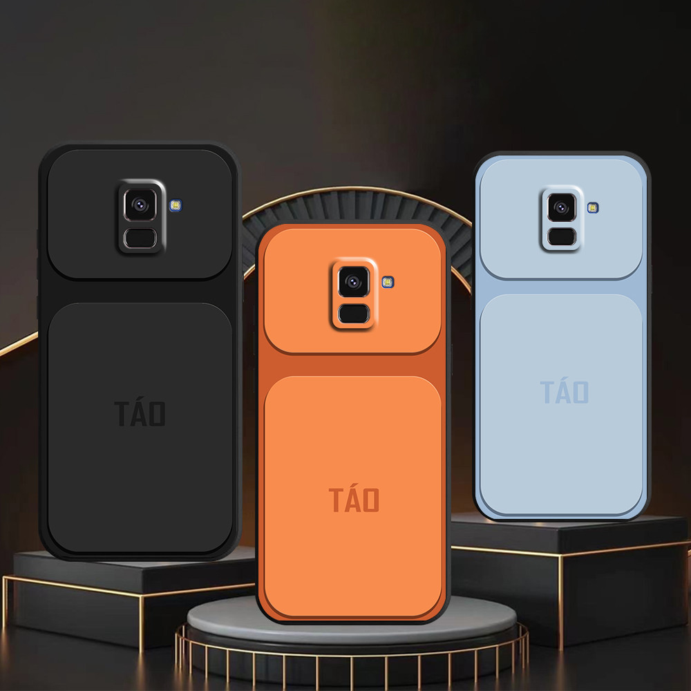Ốp lưng Samsung A5 2018 / A8 2018 / A8 Plus / A8+ in hình màu sắc basic