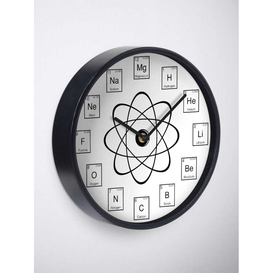 Đồng Hồ Decor - Periodic Table Elements Clock