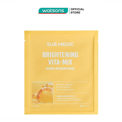 Mặt Nạ Dưỡng Sáng Sur.Medic Derma Infusion Mask Brightening Vita-Mix 28g