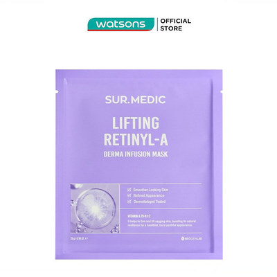 Mặt Nạ Nâng Cơ Sur.Medic Derma Infusion Mask Lifting Retinyl-A 28g
