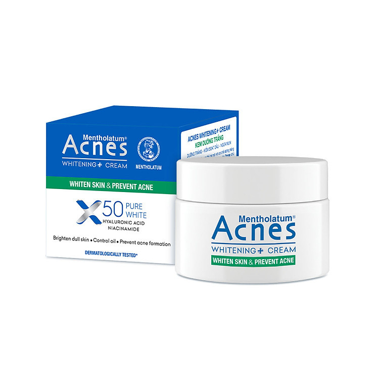 Kem dưỡng trắng da Acnes Whitening+ Cream 50g