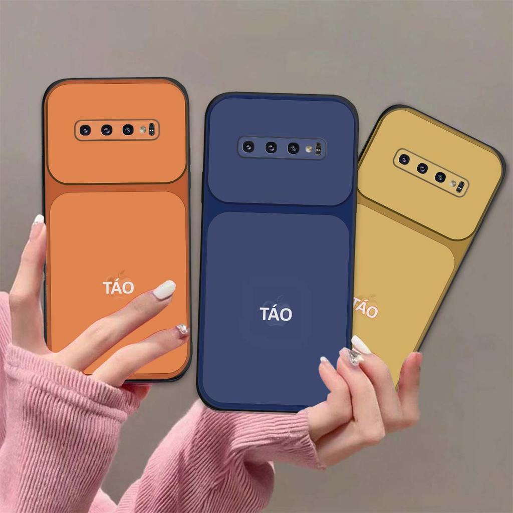 Ốp lưng Samsung S10 / S10 5G / S10 Plus / S10e in hình thời trang nắp lưng quả táo sang trọng