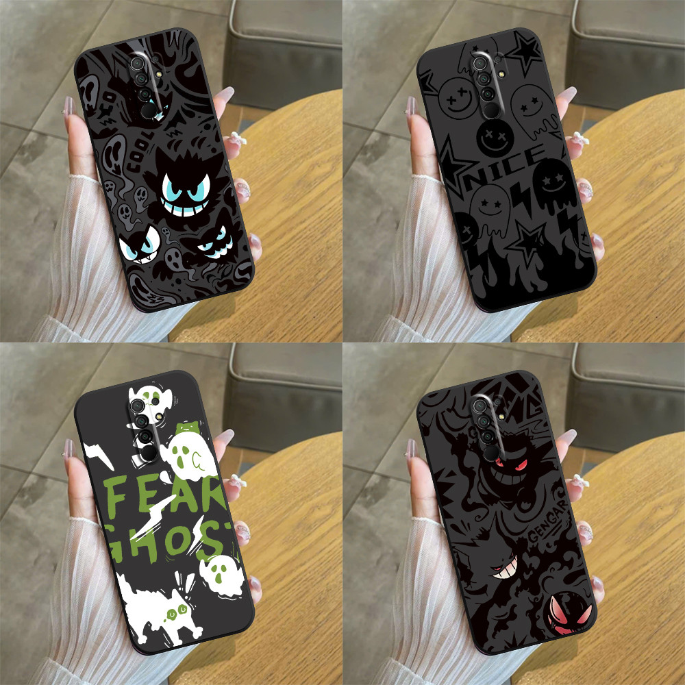 Ốp lưng Xiaomi Redmi 9 in hình gengar pokemon
