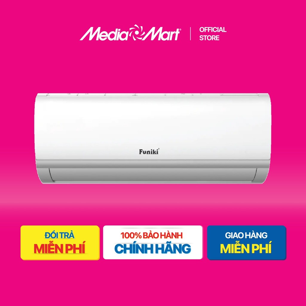 Điều hòa Funiki 1 chiều 9.000Btu/1HP HSC 09TMU Bảo hành Chính hãng.