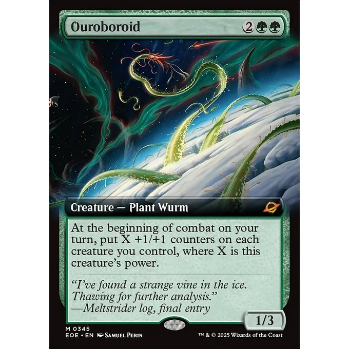Magic: The Gathering - Edge of Eternities - Ouroboroid (345) Foil