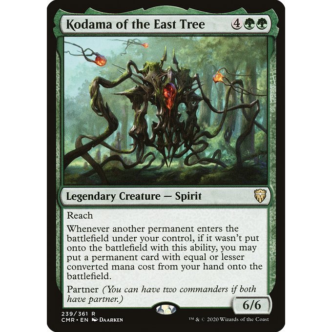 Magic: The Gathering - Commander Legends - Kodama of the East Tree (239) Foil