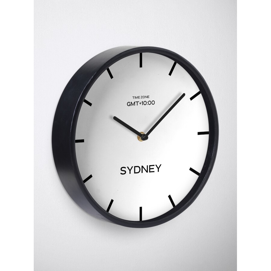 Đồng Hồ Decor - Sydney GMT Time Zone World Wall Clock Clock