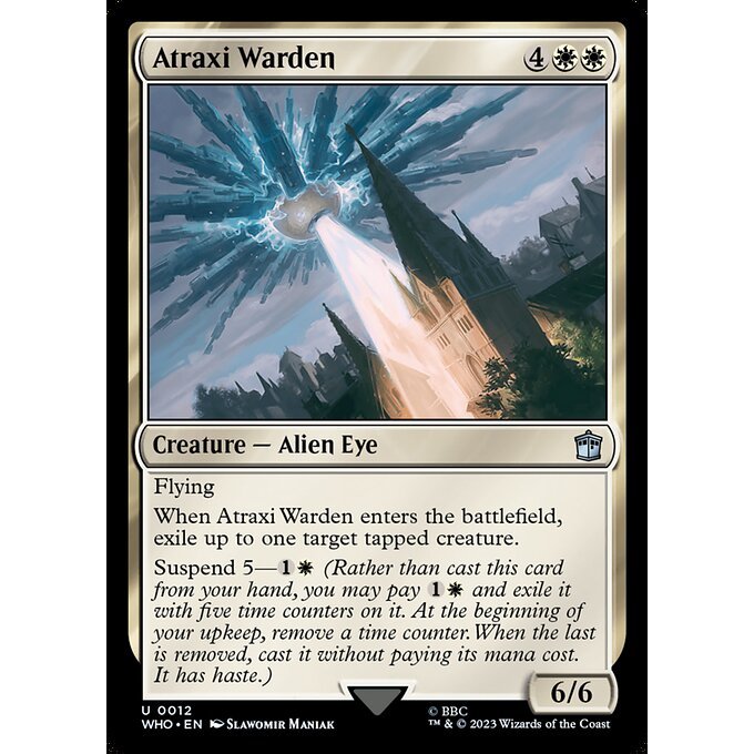 Magic: The Gathering - Doctor Who - Atraxi Warden (12)