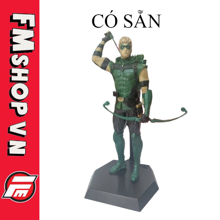 (No Box) Mô Hình Nhân Vật Dc Collectibles Comics Icon Green Arrow Statue