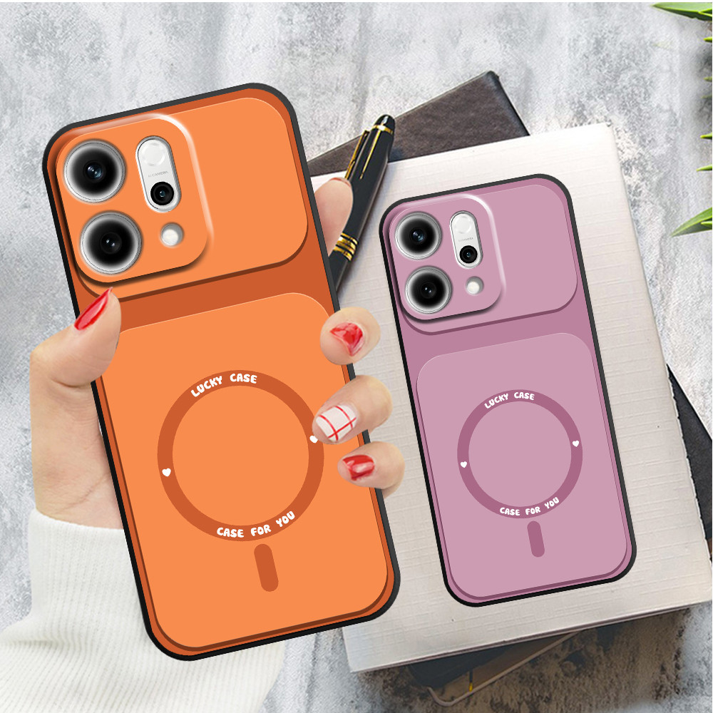 Ốp lưng Oppo Reno 14 5G / 14 Pro 5G / 14F 5G in hình vòng tròn luckycase
