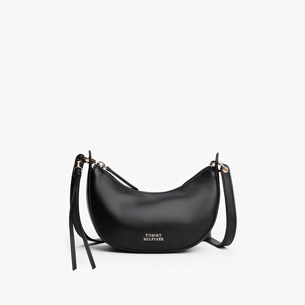 TOMMY HILFIGER - Túi Đeo Chéo Nữ Moon Leather Mini Crossover - AW0AW17466BDS