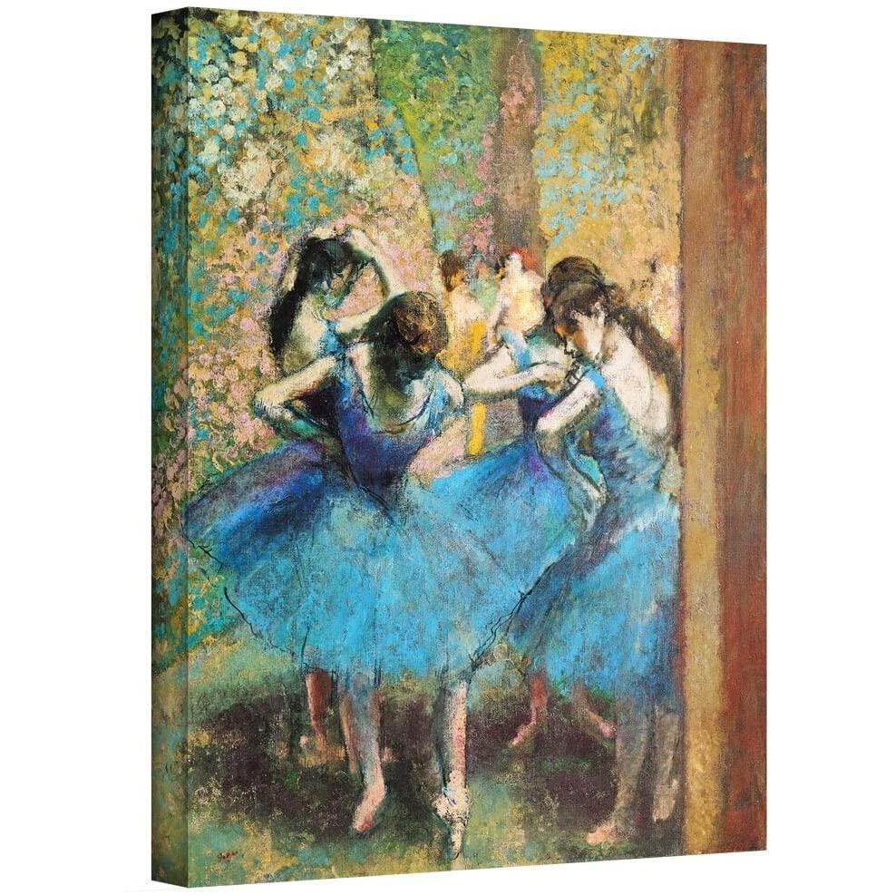 Artwall Edgar Degas Vũ công trong phòng trưng bày màu xanh vải bọc