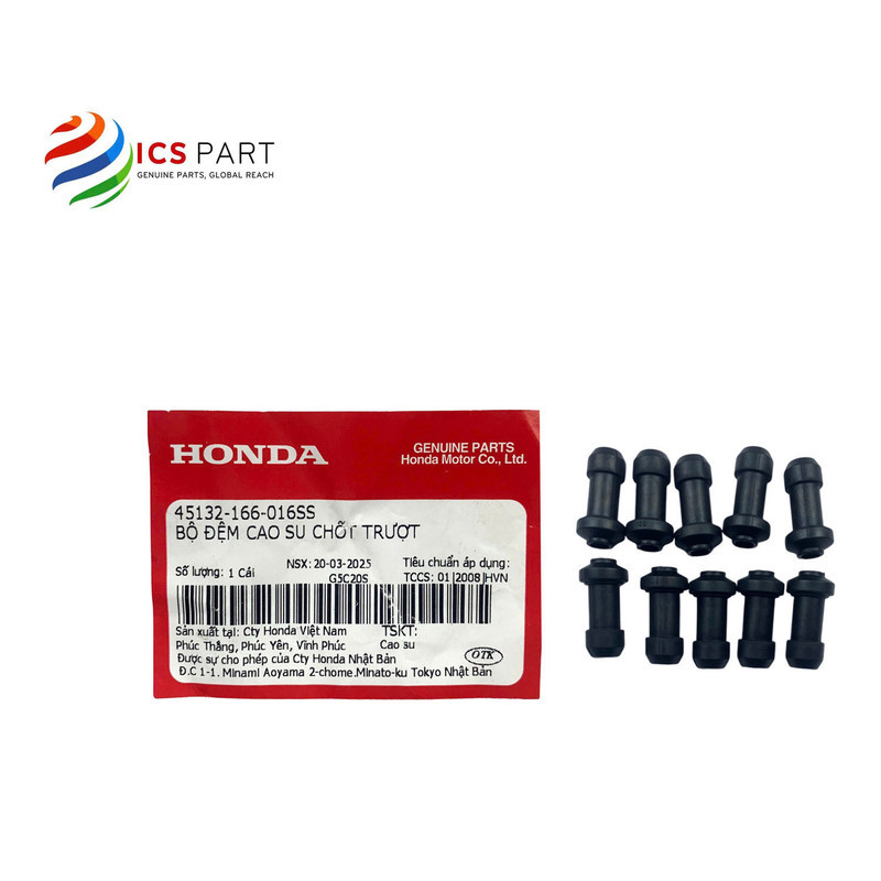 45132166016SS |  Cao su chốt trượt           Honda
