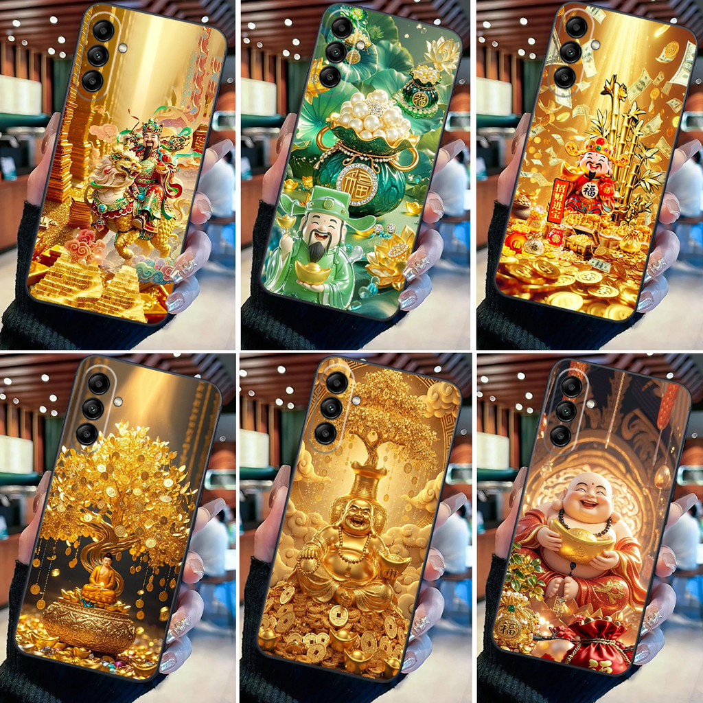 Ốp lưng Samsung A17 5G / A27 5G / A37 5G / A57 5G mẫu thần tài,túi tài lộc may mắn bình an