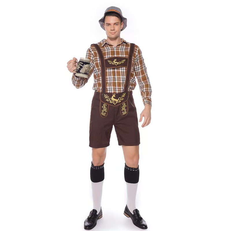 Hansel Bavaria Lederhosen Oktoberfest Trang phục dành cho nam giới Trang phục lễ hội bia Đức
